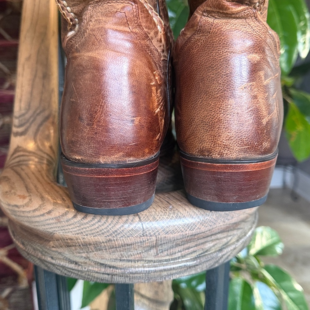 DAN POST ALBANY men’s western boot very good condition size 10 EW - Picture 2 of 11